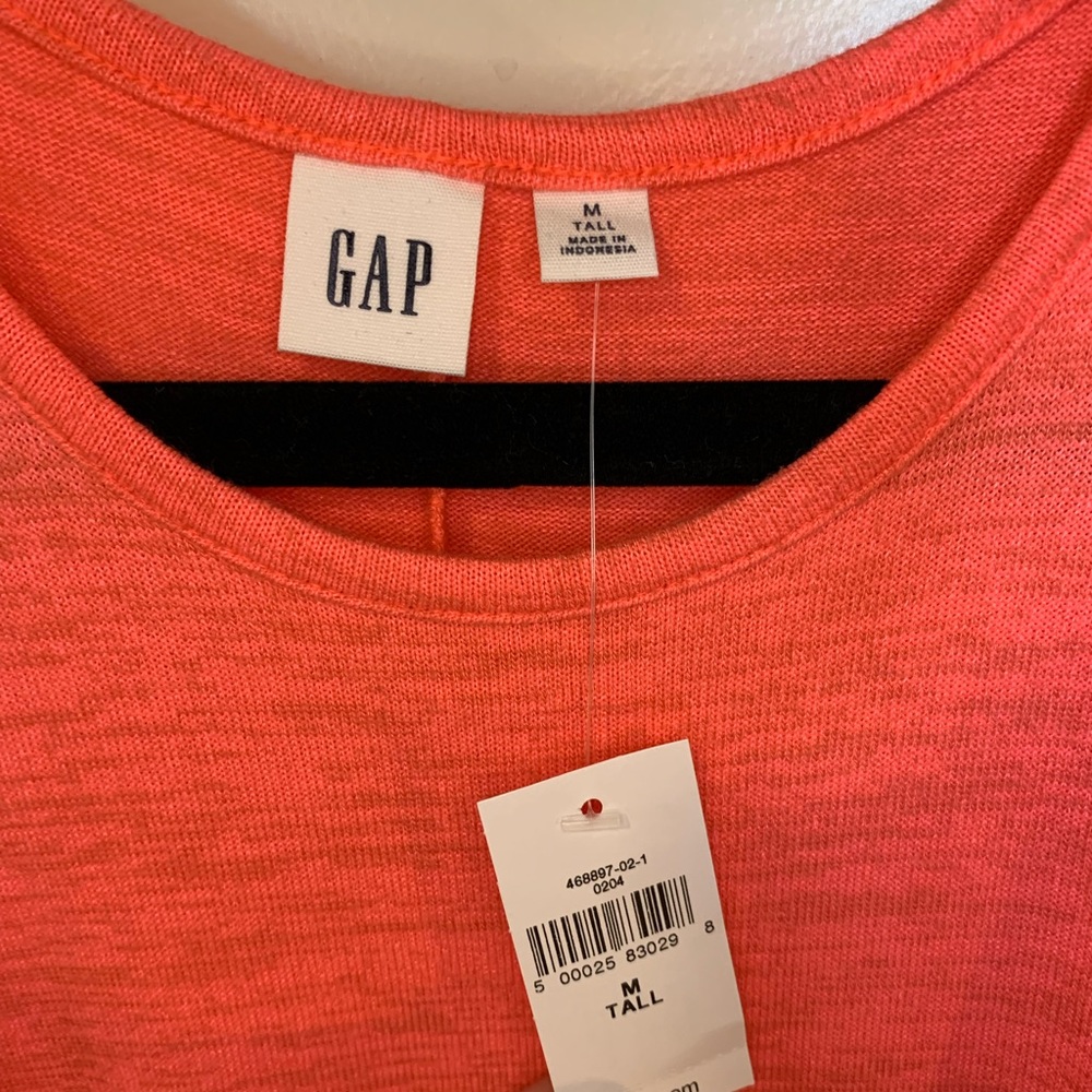 Gap Neon Pink Soft-Spun Sleeveless Swing Dress - Picture 4 of 10